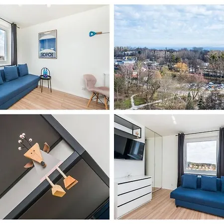 Apartamento Piekne Mieszkanie Z Widokiem Na Zatoke Gdanska-sopot Kamienny Potok